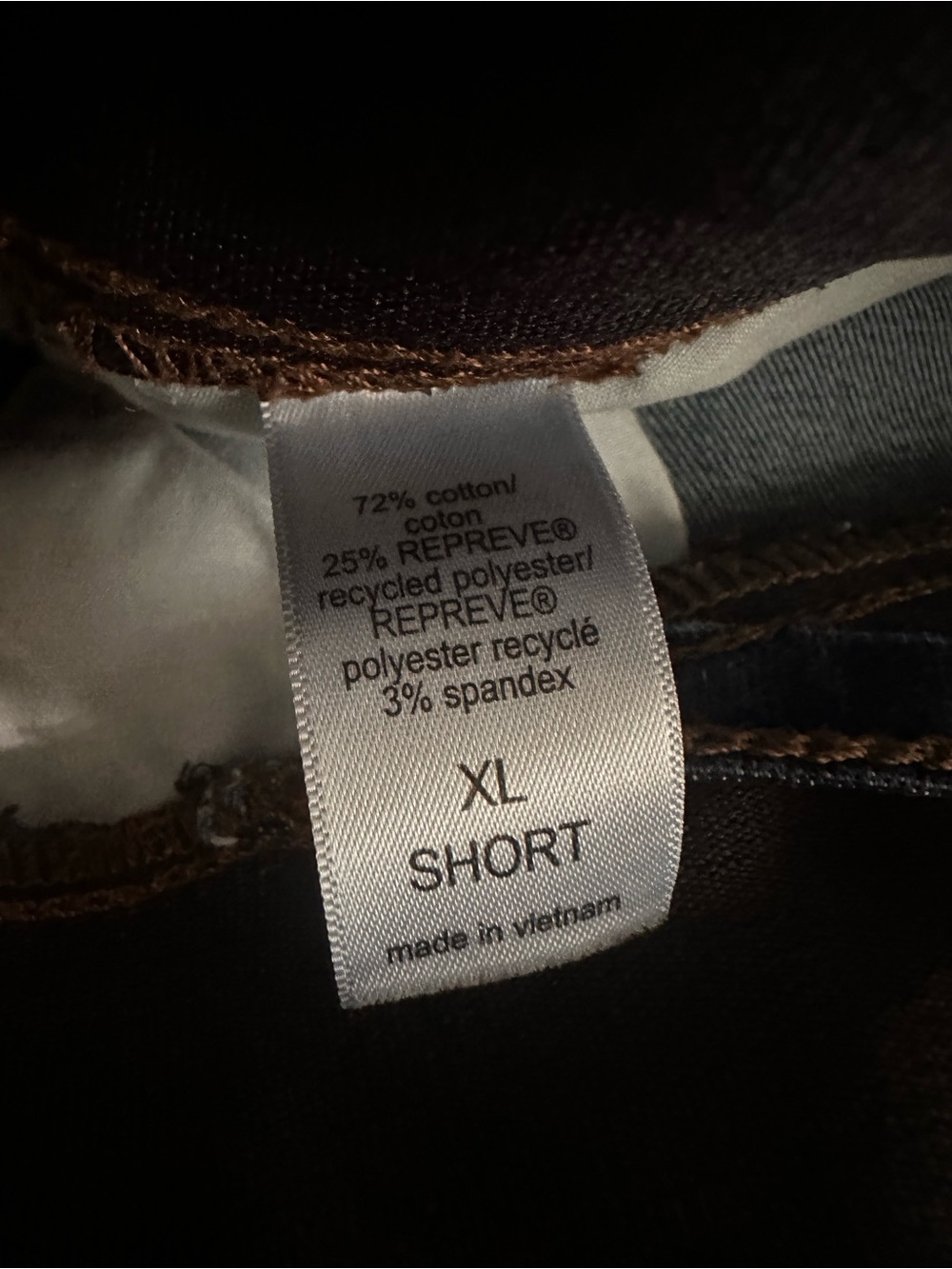 Dark Blue Women's Stretch Jeans Classic Slim Fit Size XL - Picture 6 of 6